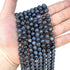 6MM 60PCS Natural Labradorite Gemstone Energy Crystal Healing Power Spacer Loose Beads for Jewelry Making DIY Bracelet 15 Inches 1 Strand A Grade...