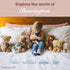 Bearington Little Sister Teddy Bear for Girls, 12 Inch Teddy Bear Stuffed Animal...