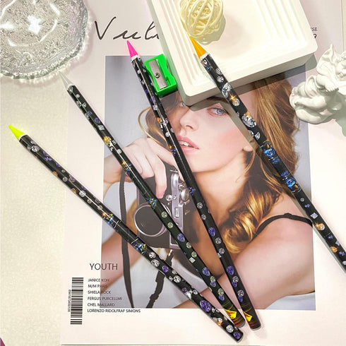 9PCS Diamond Painting Pens No Wax, Wax Pencils for Diamond Painting Rhinestone Picker Pencil Set Self Adhesive Point Drill Resin Pens DIY Tools Ac...