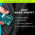 NUDE MINTS | Double Action Liquid Capsules | Mouth Watering Mint - Lasts 3X Longer - 3X Stronger - Extreme Bad Breath Solution for Adults - Sugar ...