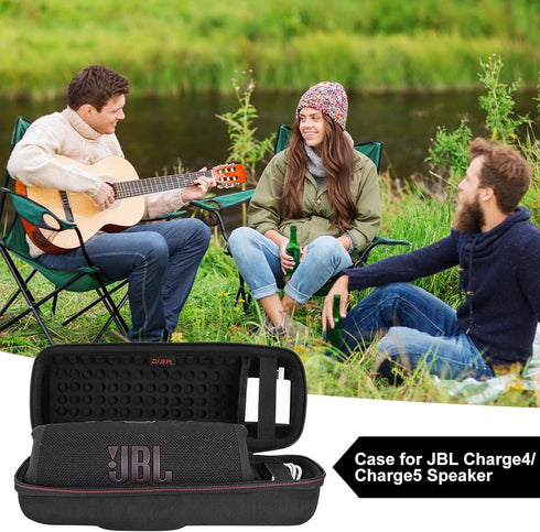 EVA Hard Case for JBL Charge 5 / Charge 4 Bluetooth Portable Speaker?Fit for JBL Charge 4 / Charge 5 Premium Travel Protective Carrying Storage Ba...