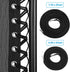 Flexzion Replacement Cord for Gravity Chair - 4 Black Cords (2 Long 2 Short) - Universal Nylon Laces Repair Kit for Zero Gravity, Bungee, String, ...