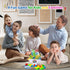 32 PCS Tower Stacking Game - Stack Attack Game for Adults & Kids, Balance Building Blocks, 2 Players Board Game for Family, Party, Friends...