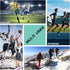Anti Slip Football/Basketball/Soccer Socks (Black)...