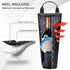Tirrinia Insulated Wine Tote Carrier, Portable Single Wine Bottle Cooler Bag for Picnic Beach Party Travel -Good Gifts for Wedding Housewarming Wi...