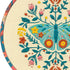 Dimensions Floral Moth Needlepoint Embroidery Kit for Adults, 6" D, Multicolor 5 Piece...