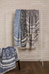 Bersuse 100% Cotton Kona Turkish Towel Beach Towel Bath Towel Dual Layer Peshtemal Beach Blanket Beach Essentials - 37x70 Inches, Dark Blue...