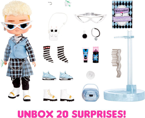L.O.L. Surprise! Tweens Masquerade Party Max Wonder Fashion Doll with 20 Surprises Including Accessories & Blue Rebel Outfits, Holiday Toy Playset...