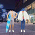 19 PCS Clothes for Doll Winter Cloth Including 1 Winter Coat 4 Casual Outfits ( 4 Tops and 4 Pants ) 1 Sport Set 6 Pair Shoes 1 Glasses 1 Surfboar...