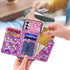 Asuwish Phone Case for Samsung Galaxy A14/M14 5G Wallet Cover with Tempered Glass Screen Protector and Card Holder Stand Leather Bling Glitter Cel...