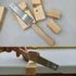Small Woodworking Hand Saw, 6 inch Flexible Blade Double edge TPI 17/11 Pull Saw for Craft, Hobby, DIY, Non Slip Wood Handle Garden Trim Saw, Shar...