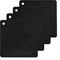 Silicone Trivets Mats Set, Silicone Hot Pads Pot Mat for Countertop, Trivet Pads Heat Resistant, Table Placemats, Square Small Drying Mats, 4 Pack...