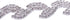 KAOYOO 1 Yard Leaf Shaped Crystal Rhinestone Chain Trim for Sewing Craft,Clothing,DIY,Bridal Bouquet Embellishments...