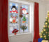 Joy Bang 300 Pcs Christmas Window Clings, Winter Snowflake Window Stickers, Holiday Window Decals, Xmas Santa Christmas Tree Window Decor for Home...