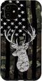 Deer Hunting Camouflage American Flag Whitetail Buck USA Case for iPhone 11...