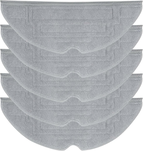 5 Pcs Mop Pads for Roborock S8 Pro Ultra Robot Vacuum, Washable Reusable Mopping Pad Replacement Accessories...