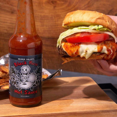 Pepper Palace Black Rose Hot Sauce...