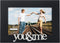 Malden International Designs Expressions You and Me Black Wood Picture Frame, 4x6, Black...