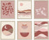 Boho Wall Decor Art Prints 8x10 set of 6 Boho Posters, Modern Prints for Wall Art, Southwestern Desert Bedroom Decor...