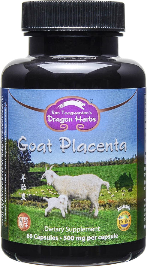 Dragon Herbs - Goat Placenta Capsules - 500 mg - 60 Capsules...