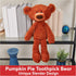 GUND Toothpick Pumpkin Pie, Teddy Bear Stuffed Animal for Ages 1 and Up, Pumpkin Orange, 15”...