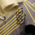 6 Pcs Gold Tape Graphic Tape Metallic Mirror Tape DIY Graphic Tape Metallic Mirror Wrapping for Crafts Decoration 22 Yards (1/5 Inch)...