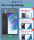JXVM for Samsung Galaxy S21 FE Case: Dual Layer Protective Heavy Duty Cell Phone Cover Shockproof Rugged with Non Slip Textured Back - Military Pr...