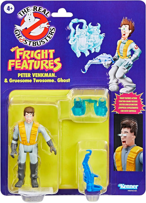 Ghostbusters Kenner Classics The Real Peter Venkman & Gruesome Twosome Ghost Toys, Retro Action Figure, Toys for Kids 4+...