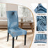 SearchI Summer Pattern Dining Room Chair Covers Set of 4, Stretch Printed Parsons Chair Slipcovers Spandex Removable Washable Kitchen Chair Protec...