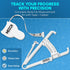Body Fat Caliper and Measuring Tape for Body - Skinfold Calipers and Body Fat Tape Measure Tool for Accurately Measuring BMI Skin Fold Fitness and...
