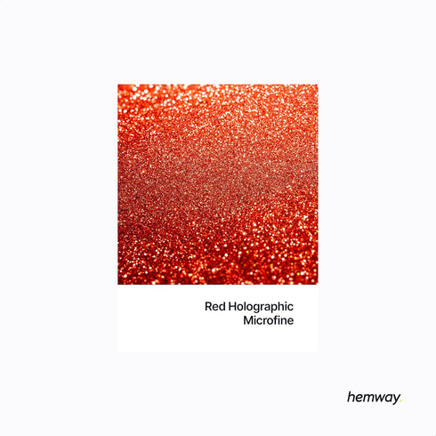 Hemway Craft Glitter 100g / 3.5oz Glitter Flakes for Arts Crafts Tumblers Resin Epoxy Scrapbook Glass Schools Paper Halloween Decorations - Microf...