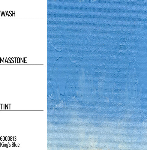 Williamsburg Artist Oil Colors by GOLDEN, King's Blue, 37 ml tube, Professional Oil Paint, Opaque...