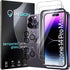 Inskin Tempered Glass Screen Protector for iPhone 14 Pro Max 6.7 inch - Ultimate 2+2 Bundle with Camera Lens Guard and Auto Alignment Tray - Ultra...