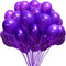 Jonhamwelbor Dark Purple Balloons 12 inch 100 Pack Deep Royal Purple Latex Balloons for Women Girl Birthday Baby Shower Wedding Bachelorette Party...