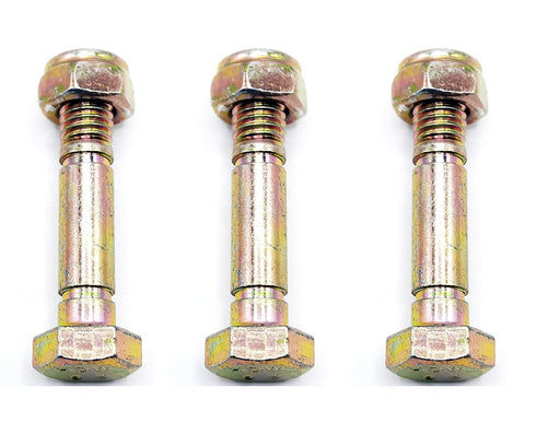3 PK 710-0890 Shear Bolts and Nuts for MTD Craftsman Troy-Bilt Cub Cadet 710-0890A 910-0890A 910-0890 Two-Stage Snow Thrower Models (2004 & Prior)...