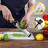 Classic Zester and Grater - Professional Kitchen Lemon Zester for Lime, Cheese, Garlic, Ginger, Chocolate, Vegetables, Fruits, Dishwasher Safe (Wi...
