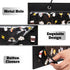 Hanging Brooch Pin Organizer, Dust-proof Enamel Brooch Pin Display, Brooch Collection Storage Organizer, Hold Up to 170 Brooch Pins (Black)...