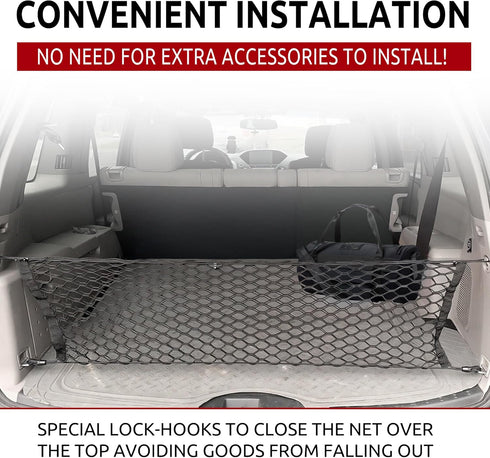 Envelope Style Trunk Cargo Net for Honda Pilot 2003 04 05 06 07 08 09 2010 2011 2012 2013 2014 2015 New...