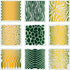 CINPIUK 9PCS Animal Print Cookie Stencils for Cake Painting, Safari Animal Print Airbrush Stencil includes Snakeskin Leopard Zebra Alligator Scale...
