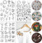 Osheng 108pcs Hand Sewing Stabilizers Water Soluble Stabilizer Self Adhesive Tear Away Embroidery Stabilizers Away Machine Embroidery Stabilizers ...