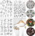 Osheng 108pcs Hand Sewing Stabilizers Water Soluble Stabilizer Self Adhesive Tear Away Embroidery Stabilizers Away Machine Embroidery Stabilizers ...