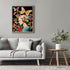 Posterizer 1 pcs-vintage woman-butterflies , music notes collage-Retro Art-Abstract & Modern Art-Gift for Art Lovers- UNFRAMED Wall Art...