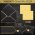 50 Pcs A7 Envelopes 5 x 7 Card Envelopes and 50 Pcs Gold Embossed Wax Seal Envelopes Self Adhesive V Flap Envelopes with Gold Border for Graduatio...