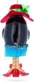 Stylish Penguin Blown Glass Christmas Ornament...