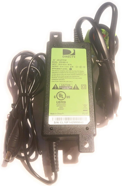 Directv AC Adapter Power Supply Charger 12V 1.5A 18W Model: EPS10R1-16......