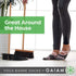 Gaiam Yoga Barre Socks - Non Slip Sticky Toe Grip Accessories for Women & Men...