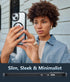 FNTCASE for iPhone 15-Plus Phone Case: Magnetic Clear Military Grade Shockproof Anti Yellowing Slim Phone Cover with Camera Lens Protector & Scree...