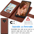 Tekcoo for Galaxy Note 9 Case, for Note 9 Wallet Case, PU Leather ID Cash Credit Card Slots Holder Carrying Folio Flip Cover [Detachable Magnetic ...