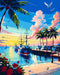QUITEDEW Paint by Numbers Kit for Adults,Paint by Number for Adults,DIY Paint by Numbers Landscape Arts Crafts for Home Wall Decoration 16x20 Inch...