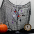Mark Feldstein & Associates Tree with LED Lights Spooky Black 24 inch Iron Metal Halloween Figurine...
